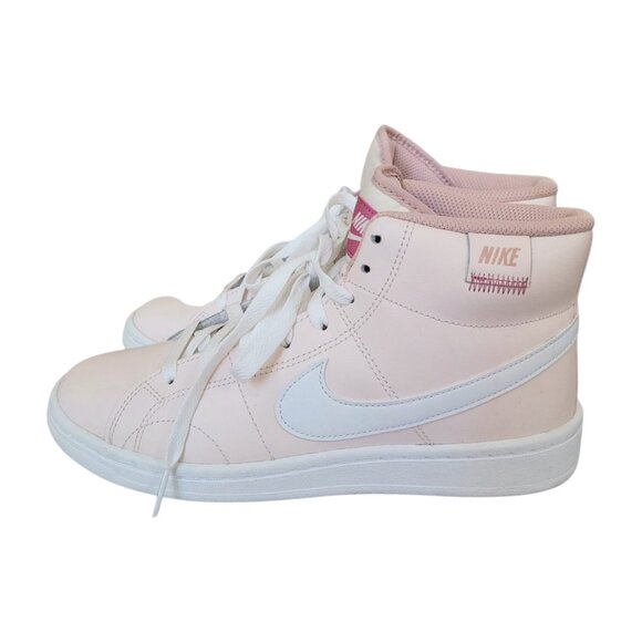 Nike Court Royale 2 Mid FD0286-600 Womens Pink Lifestyle Sneakers Shoes 7.5 - Picture 2 of 10
